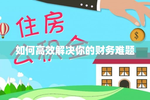 汕尾如何高效解决你的财务难题