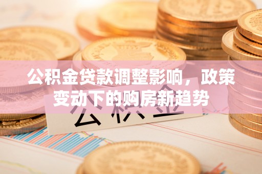汕尾公积金贷款调整影响，政策变动下的购房新趋势
