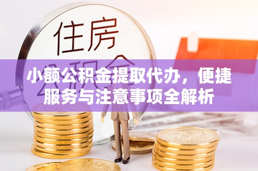 汕尾小额公积金提取代办，便捷服务与注意事项全解析